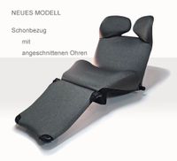 WINK Sessel mit Schonbezug mit integrierten Ohren aus dem INDOORSTOFF in der Farbe DARKGREY